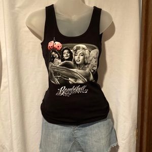 Ladies graphic tank top